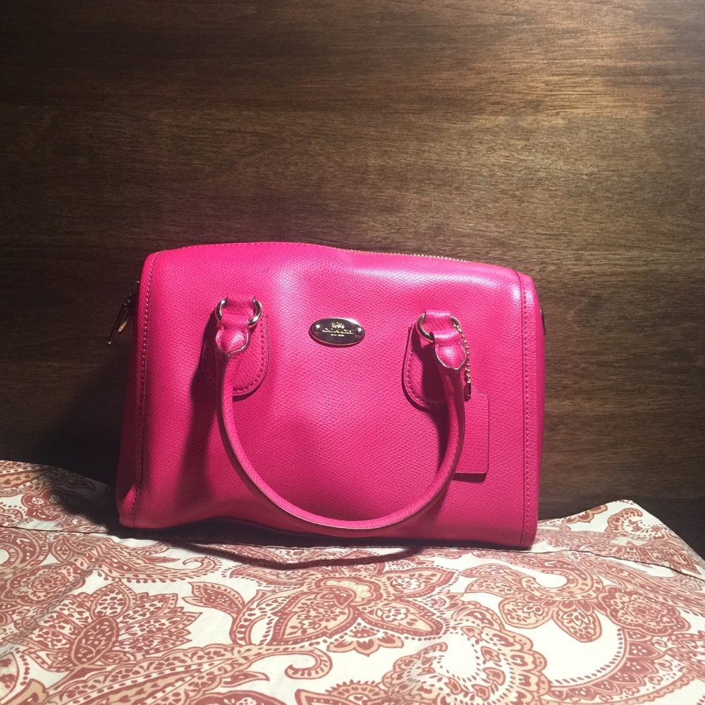 Fuchsia Coach Purse